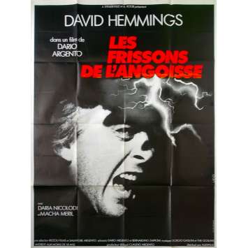 DEEP RED French Movie Poster 47x63 - 1974 - Dario Argento, David Hemmings DEEP RED French Movie Poster 47x63 - 1974 - Dario Argento, David Hemmings