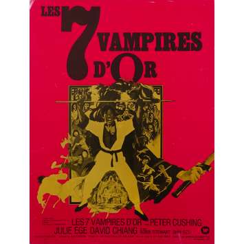 7 GOLDEN VAMPIRES Original Herald 2p - 9x12 in. - 1974 - Roy Ward Baker, Peter Cushing 7 GOLDEN VAMPIRES Original Herald 2p - 9x12 in. - 1974 - Roy Ward Baker, Peter Cushing