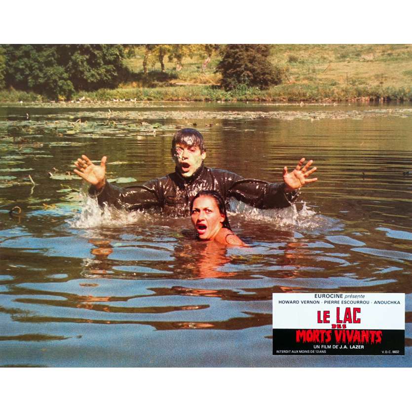 LE LAC DES MORTS VIVANTS Photo de film - 21x30 cm. - 1981 - Howard vernon, Jean Rollin