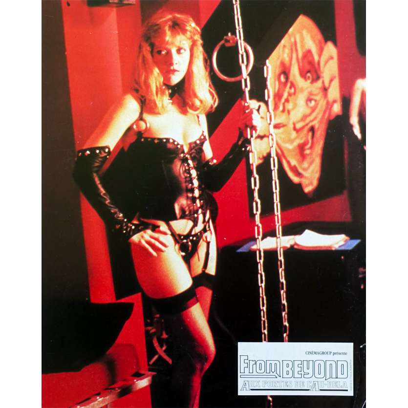 FROM BEYOND Original Lobby Card  - 9x12 in. - 1986 - Stuart Gordon, Jeffrey Combs