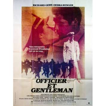 OFFICIER ET GENTLEMAN Affiche de film - 120x160 cm. - 1982 - Richard Gere, Taylor Hackford