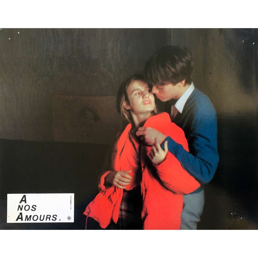 A NOS AMOURS Original Lobby Card N01 - 9x12 in. - 1983 - Maurice Pialat, Sandrine Bonnaire