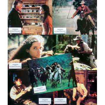 THE MAN FROM SNOWY RIVER Original Lobby Cards x7 - 9x12 in. - 1982 - George Miller, Kirk Douglas