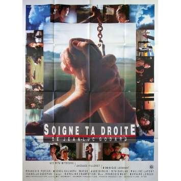 SOIGNE TA DROITE Affiche de film 120x160 - 1987 - Jane Birkin, Jean-Luc Godard SOIGNE TA DROITE Affiche de film 120x160 - 1987 - Jane Birkin, Jean-Luc Godard