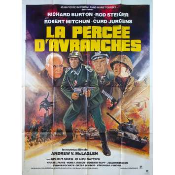 BREAKTHROUGH French Movie Poster 47x63 '79 Richard Burton, Robert Mitchum BREAKTHROUGH French Movie Poster 47x63 '79 Richard Burton, Robert Mitchum