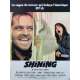 SHINING Affiche de film  - 40x60 cm. - 1980 - Jack Nicholson, Stanley Kubrick