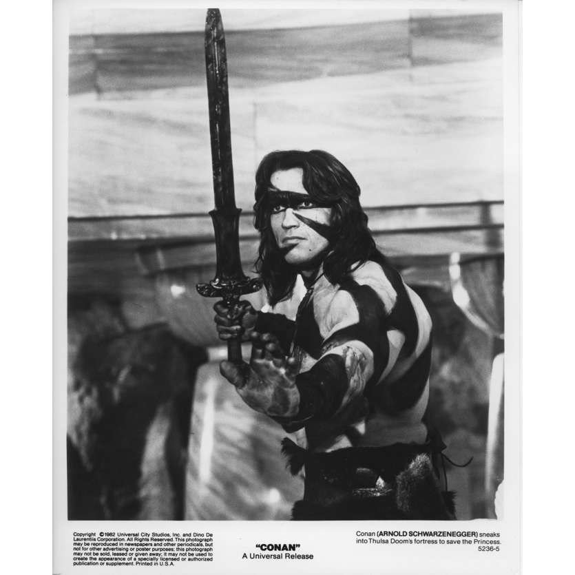 CONAN THE BARBARIAN Original Movie Still 5236-5 - 8x10 in. - 1982 - John Milius, Arnold Schwarzenegger