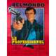 THE PROFESSIONAL Original Movie Poster - 47x63 in. - 1981 - Georges Lautner, Jean-Paul Belmondo