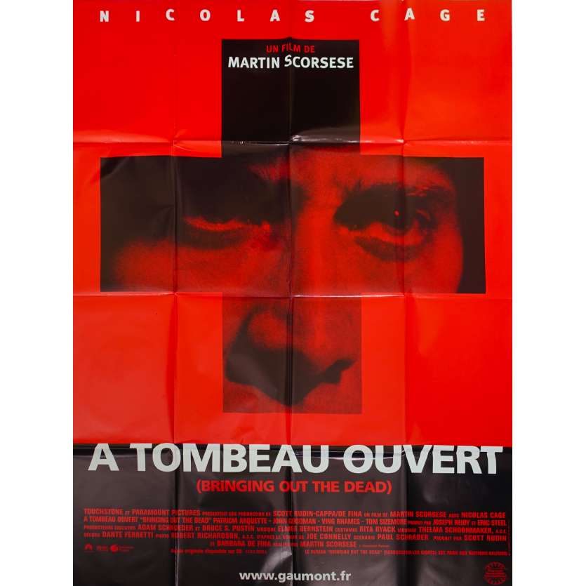 BRINGING OUT THE DEAD Original Movie Poster - 47x63 in. - 1999 - Martin Scorsese, Nicolas Cage, Patricia Arquette
