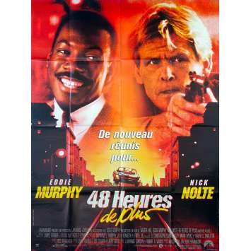 48 HEURES DE PLUS Affiche de film 120x160 - 1990 - Eddy Murphy