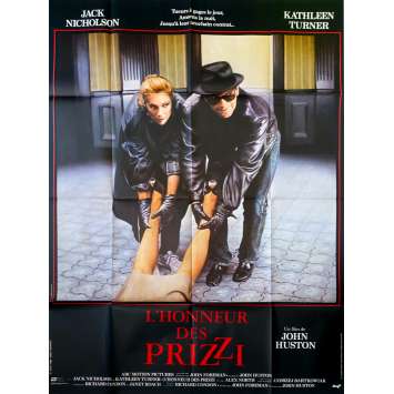 L'HONNEUR DES PRIZZI Affiche de film - 120x160 cm. - 1985 - Jack Nicholson, John Huston