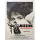 MISSING Affiche de film 40x60  - 1980 - Costa Gavras, Jack Lemmon