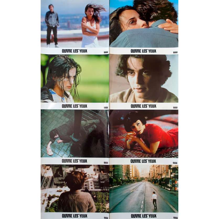OUVRE LES YEUX Photos de films x8 - 1998 -  Alejandro Amenabar, Penelope Cruz