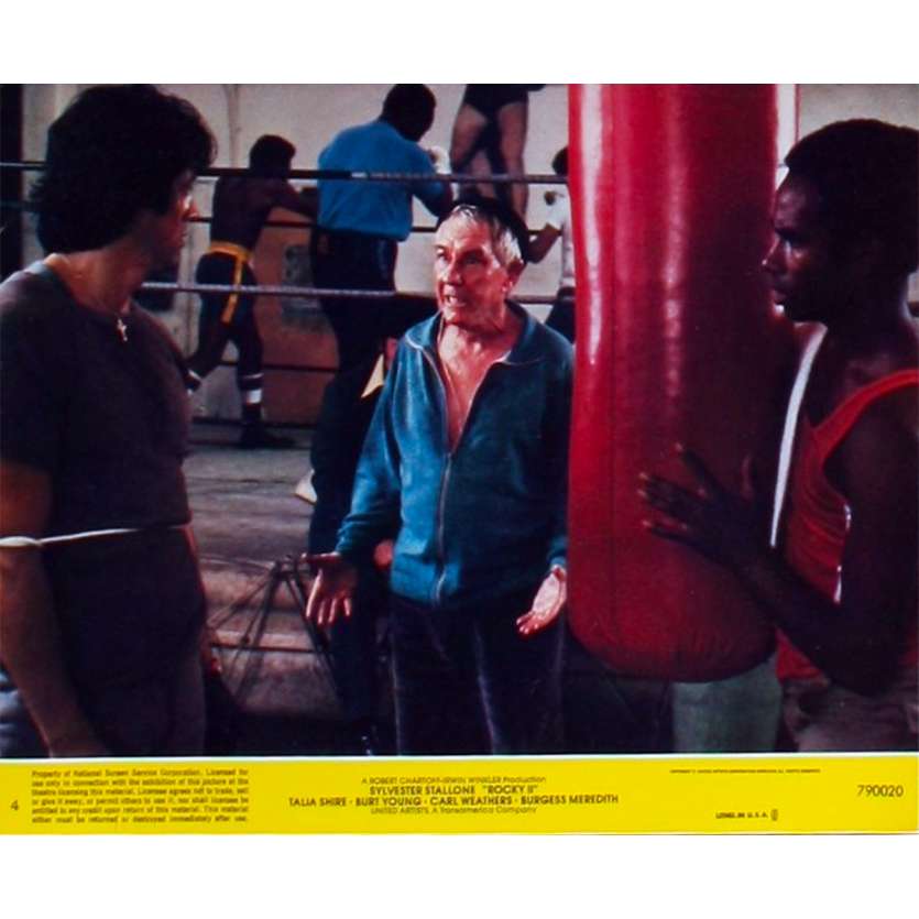 ROCKY II US Lobby Card 7 8x10 - 1979 - Sylvester Stallone, Carl Weathers