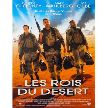 LES ROIS DU DESERT Affiche de film 40x60 - 1999 - George Clooney, Mark Wahlberg