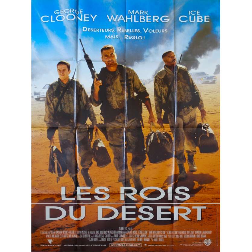 LES ROIS DU DESERT Affiche de film 120x160 - 1999 - George Clooney, Mark Wahlberg