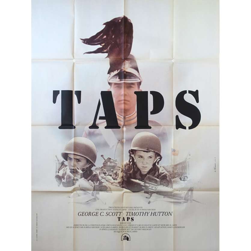 TAPS Affiche de film 120x160 - 1981 - Tom Cruise, Sean Penn