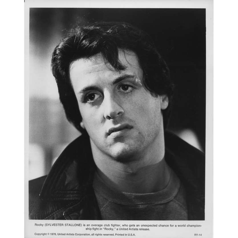 ROCKY Photo de presse RY-14 - 20x25 cm. - 1976 - Sylvester Stallone, John G. Avildsen