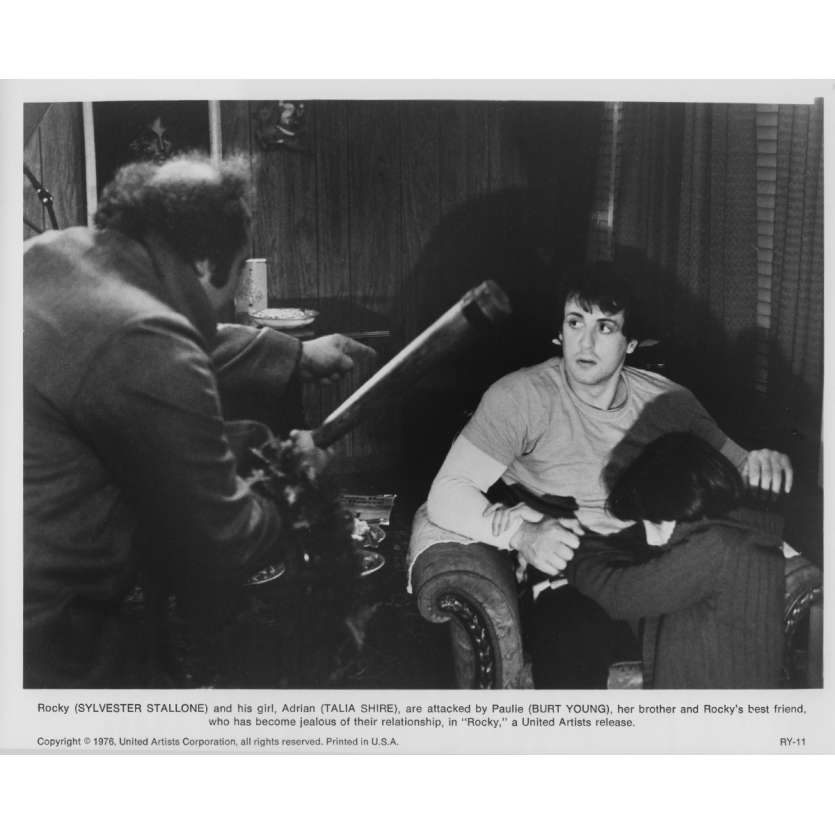 ROCKY Photo de presse RY-11 - 20x25 cm. - 1976 - Sylvester Stallone, John G. Avildsen