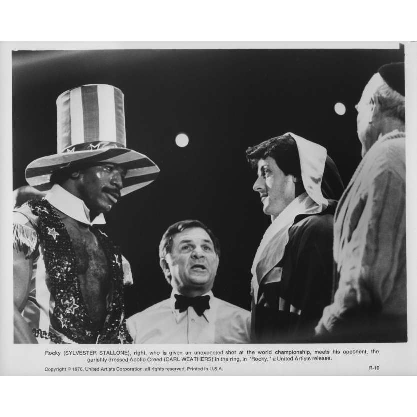ROCKY Photo de presse RY-10 - 20x25 cm. - 1976 - Sylvester Stallone, John G. Avildsen