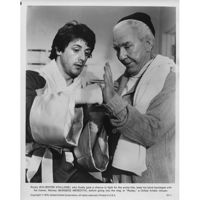 ROCKY Original Movie Still RY-7 - 8x10 in. - 1976 - John G. Avildsen, Sylvester Stallone