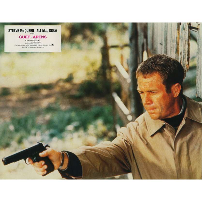 GUET-APENS Photo de film  - 21x30 cm. - 1972 - Steve McQueen, Sam Peckinpah
