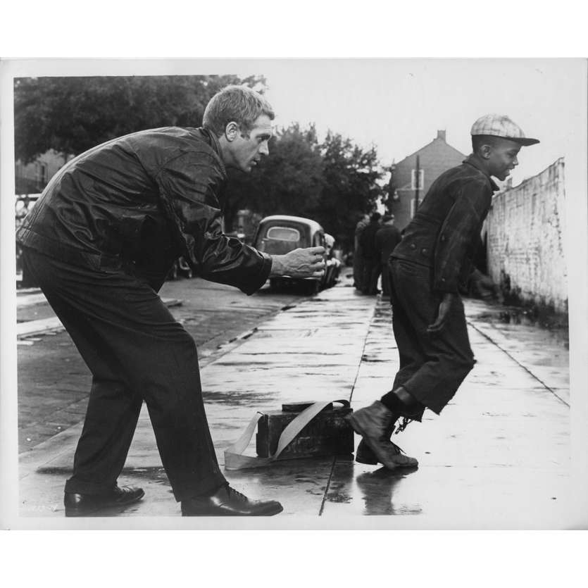 LE KID DE CINCINATTI Photo de presse - 20x25 cm. - 1965 - Steve McQueen, Norman Jewison