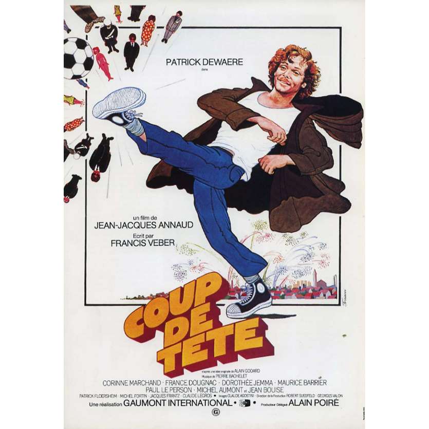 COUP DE TETE Synopsis  21x30 - 1979 - Patrick Dewaere, Jean-Jacques Annaud
