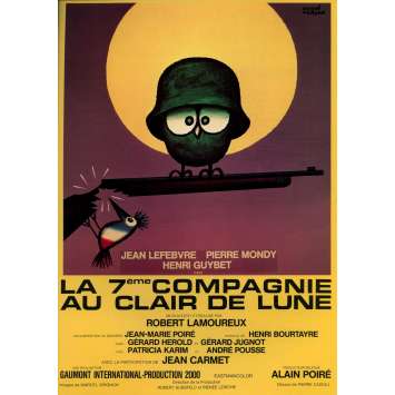 LA 7E COMPAGNIE AU CLAIR DE LUNE Synopsis 21x30 - 1977 - Jean Lefebvre, Pierre Mondy, Robert Lamoureux