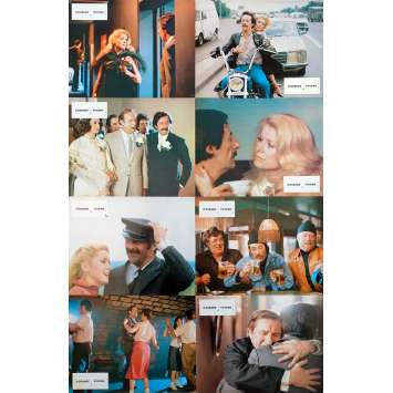 COURAGE FUYONS Photos de film x8 - 21x30 cm. - 1979 - Catherine Deneuve, Yves Robert