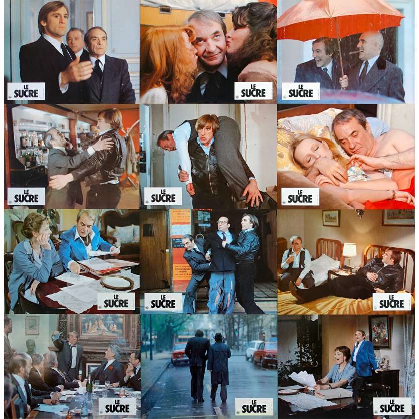 SUGAR SUGAR Original Lobby Cards x12 - 9x12 in. - 1978 - Jacques Rouffio, Gérard Depardieu
