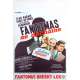 FANTOMAS UNLEASHED Original Movie Poster - 14x21 in. - 1965 - André Hunebelle, Jean Marais, Louis de Funès