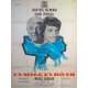 UN SINGE EN HIVER Affiche de film - 120x160 cm. - 1962 - Jean-Paul Belmondo, Henri Verneuil