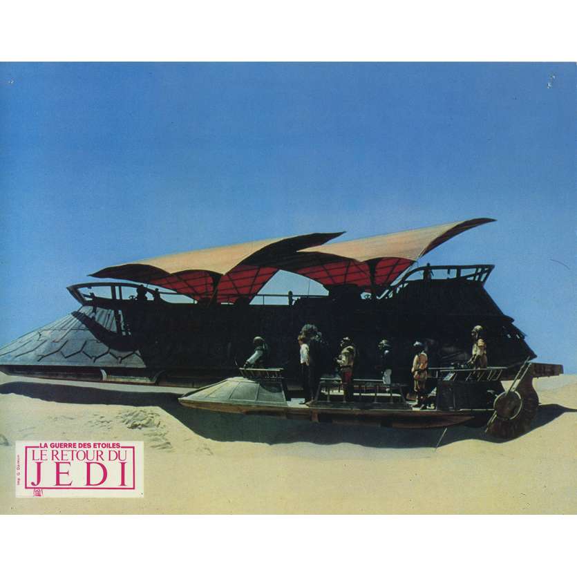 STAR WARS - THE RETURN OF THE JEDI Original Lobby Card N13 - 9x12 in. - 1983 - Richard Marquand, Harrison Ford