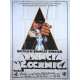 CLOCKWORK ORANGE Original Movie Poster  - 39x55 in. - 1971 - Stanley Kubrick, Malcom McDowell