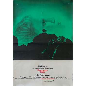 ROSEMARY'S BABY Affiche de film - 40x60 cm. - 1968 - Mia Farrow, Roman Polanski ROSEMARY'S BABY Affiche de film - 40x60 cm. - 1968 - Mia Farrow, Roman Polanski