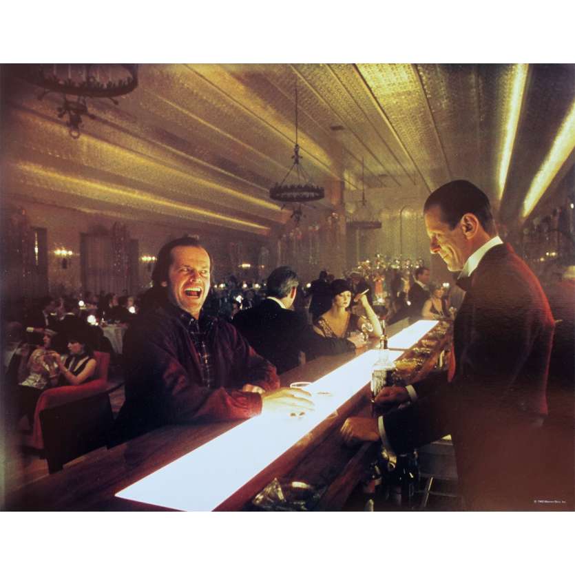 SHINING Photo de film N3 - 28x36 cm. - 1980 - Jack Nicholson, Stanley Kubrick