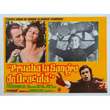 TASTE THE BLOOD OF DRACULA Original Lobby Card - 11x14 in. - 1970 - Peter Sasdy, Christopher Lee TASTE THE BLOOD OF DRACULA Original Lobby Card - 11x14 in. - 1970 - Peter Sasdy, Christopher Lee