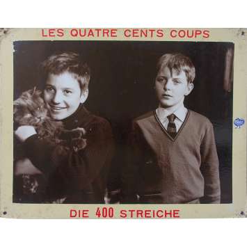 THE 400 BLOWS Original Lobby Card N02 - 14x18 in. - 1959 - François Truffaut, Jean-Pierre Léaud THE 400 BLOWS Original Lobby Card N02 - 14x18 in. - 1959 - François Truffaut, Jean-Pierre Léaud