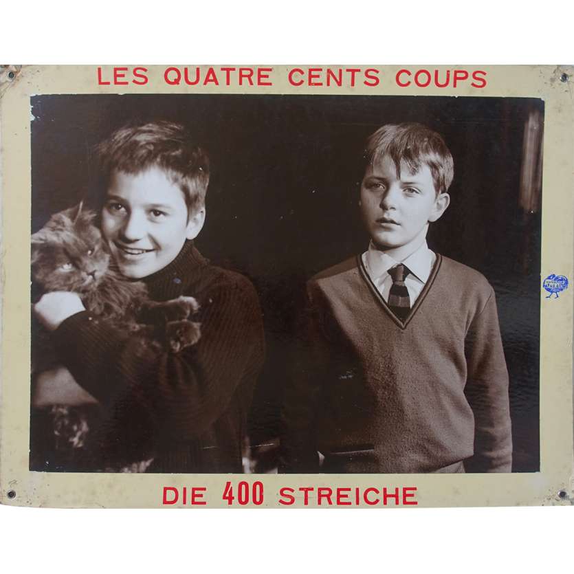 THE 400 BLOWS Original Lobby Card N02 - 14x18 in. - 1959 - François Truffaut, Jean-Pierre Léaud
