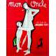 MON ONCLE Original Movie Poster - 23x32 in. - 1958 - Jacques Tati, Jean-Pierre Zola