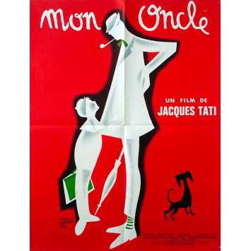 MON ONCLE Original Movie Poster - 23x32 in. - 1958 - Jacques Tati, Jean-Pierre Zola MON ONCLE Original Movie Poster - 23x32 in. - 1958 - Jacques Tati, Jean-Pierre Zola
