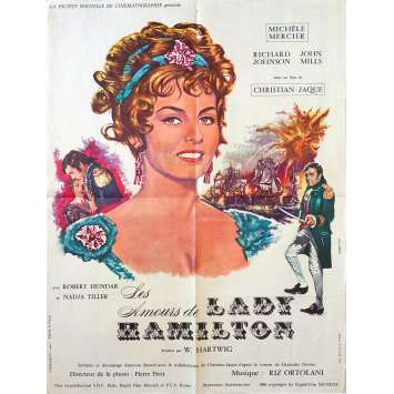 EMMA HAMILTON French Movie Poster 23x32- 1968 - Christian-Jaque, Michèle Mercier