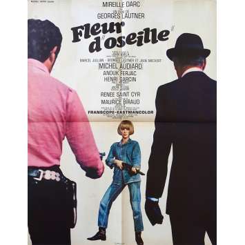FLEUR D'OSEILLE Affiche de film 60x80 - 1967 - Mireille Darc, George Lautner