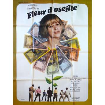 COLOR THEM DEAD French Movie Poster 47x63 - 1967 - George Lautner, Mireille Darc