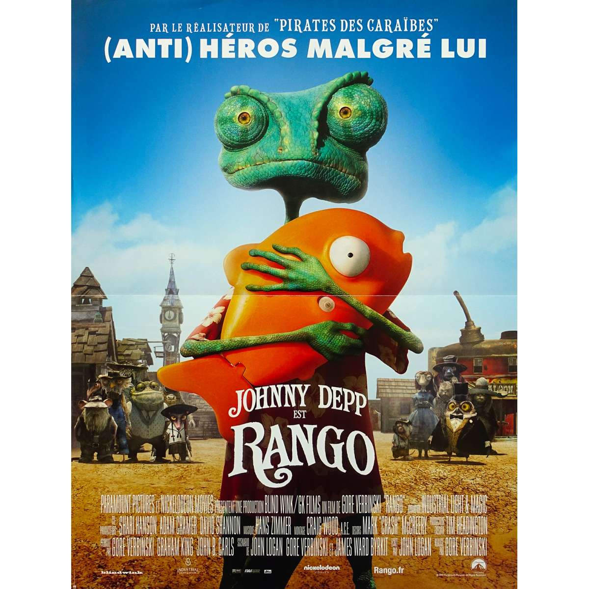 RANGO Movie Poster