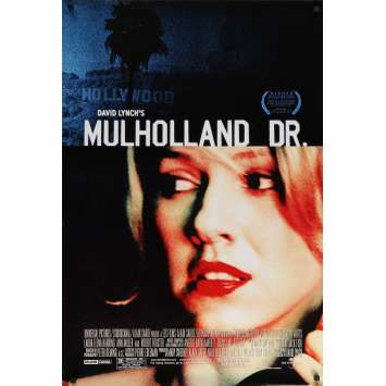 MULHOLLAND DR Original Movie Poster - 27x40 in. - 2001 - David Lynch, Naomi Watts MULHOLLAND DR Original Movie Poster - 27x40 in. - 2001 - David Lynch, Naomi Watts
