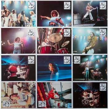 THE WHO : THE KIDS ARE ALRIGHT Original Lobby Cards x12 - 9x12 in. - 1979 - Jeff Stein, Roger Daltrey, Pete Townshend