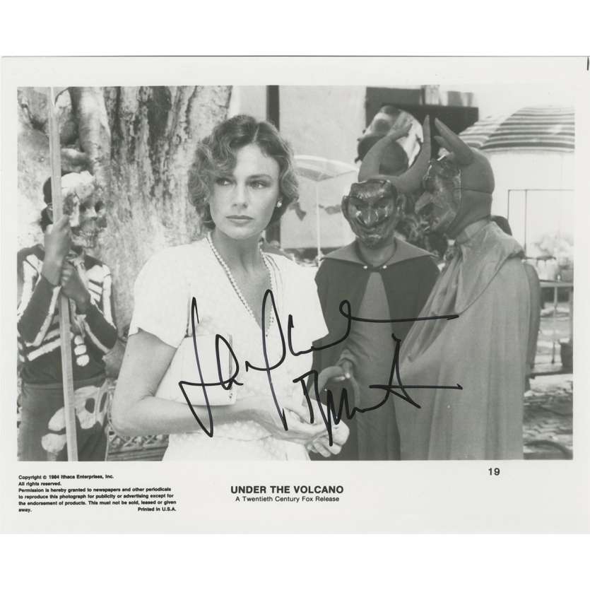 UNDER THE VOLCANO Original Signed Photo - 8x10 in. - 1984 - John Huston, Albert Finney