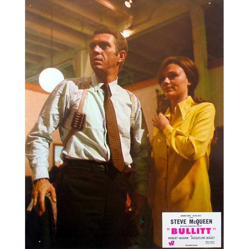 BULLITT Photo de film N02 - 21x30 cm. - 1968 - Steve McQueen, Peter Yates